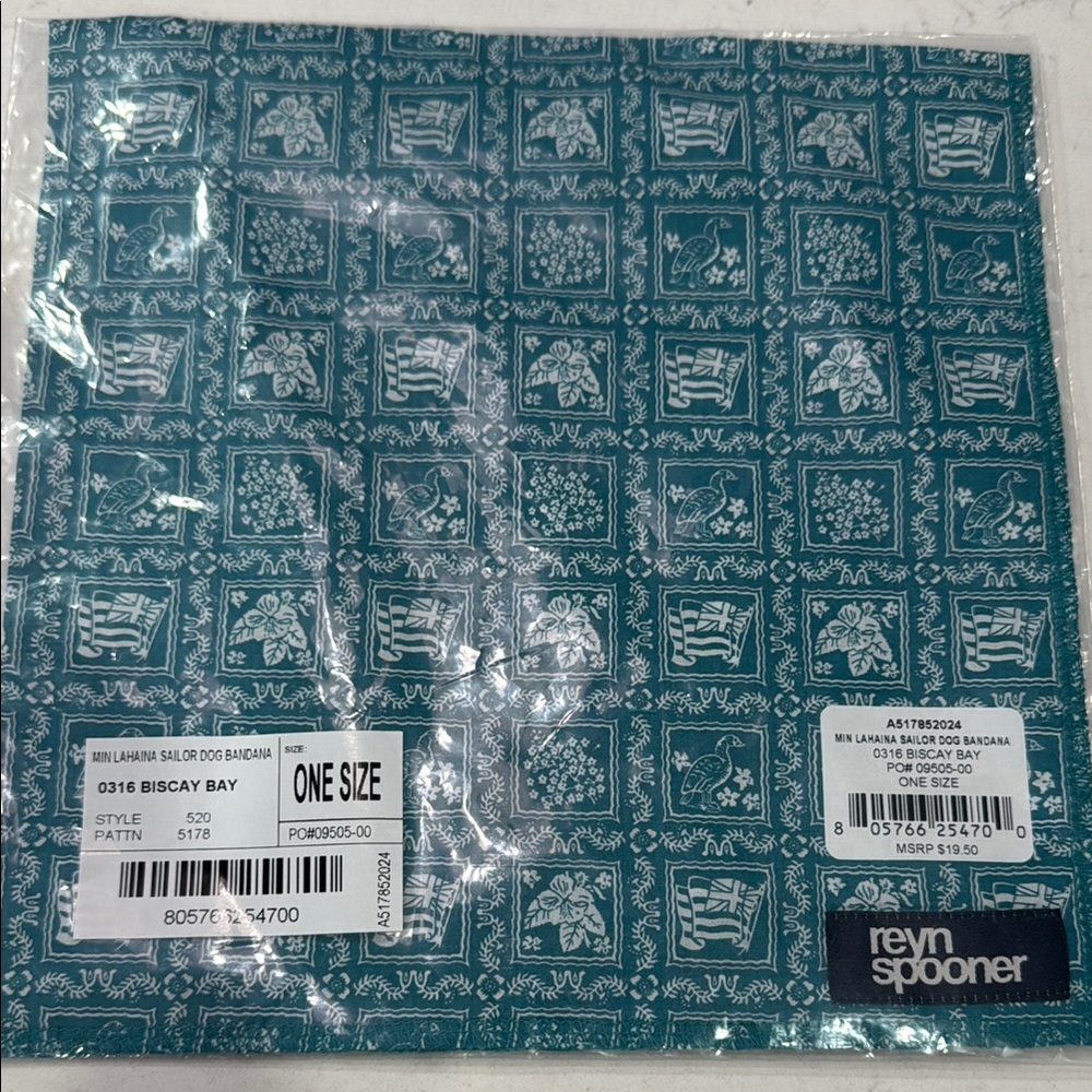 Reyn Spooner Biscay Bay Dog Bandana